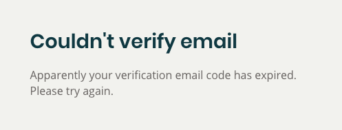 hulu sign up cannot verify email