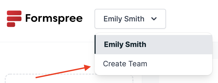 setting-up-a-formspree-team-formspree-help